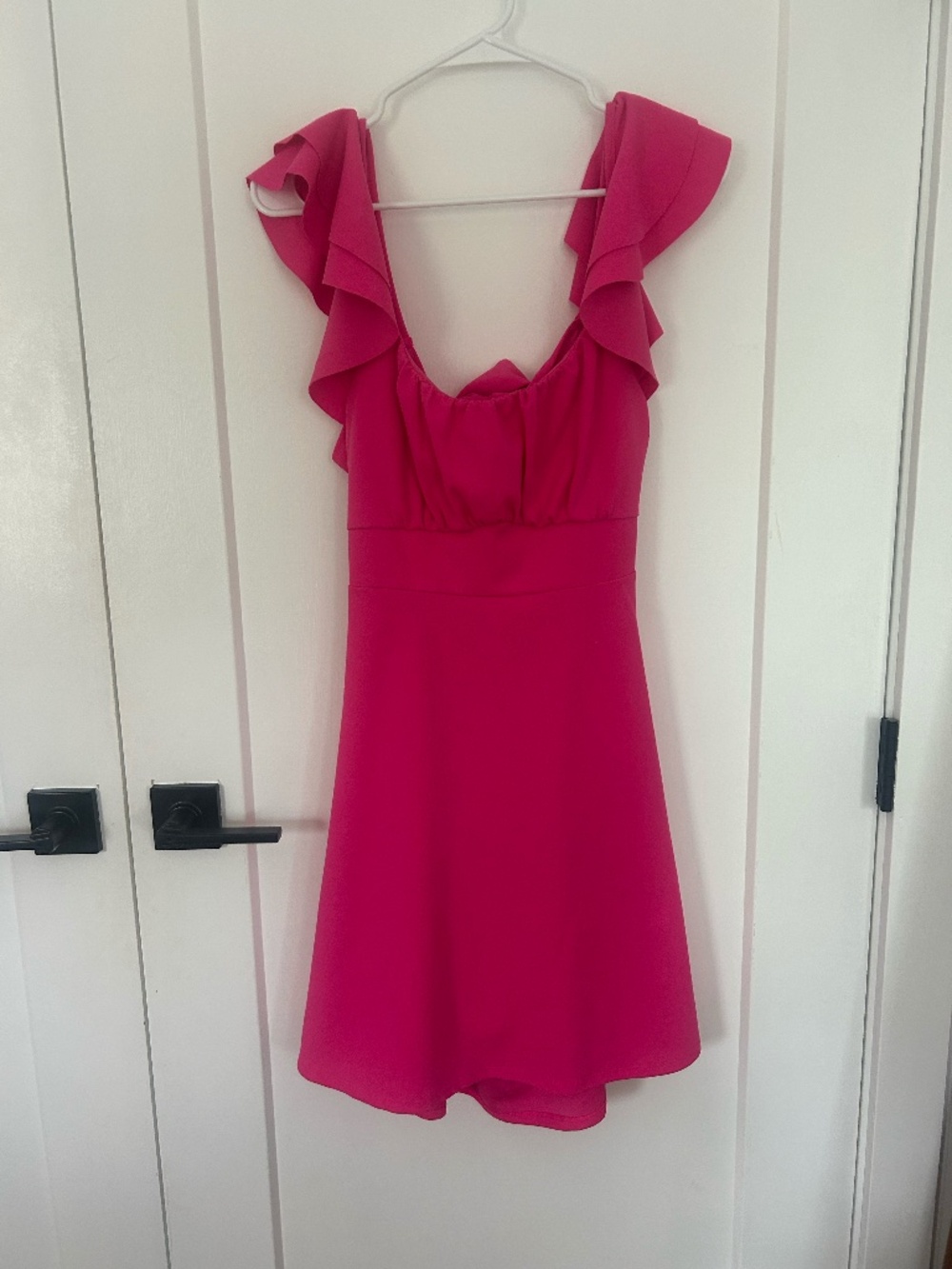 Altar'd State Pink Ruffle Dress
